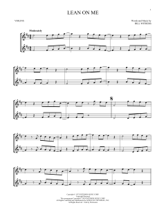 Lean On Me von Bill Withers (Download) 
