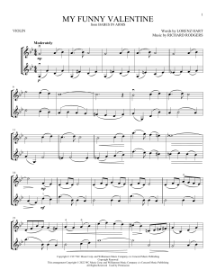 My Funny Valentine von Richard Rodgers (Download) 