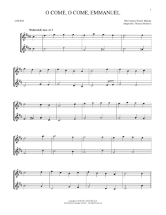 O Come, O Come, Emmanuel von Mark Phillips (Download) 