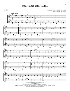 Ob-La-Di, Ob-La-Da von The Beatles (Download) 