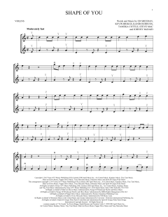 Shape Of You von Ed Sheeran (Download) 