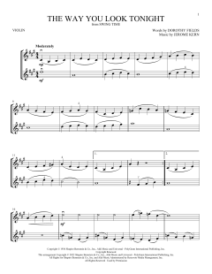 The Way You Look Tonight von Jerome Kern (Download) 