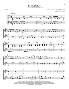 This Is Me von Benj Pasek (Download) 