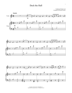 Deck The Hall von Traditional Welsh Carol (Download) 