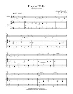 Emperor Waltz, Op. 437 von Johann Strauss II (Download) 