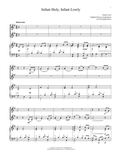 Infant Holy, Infant Lowly von Edith M.G. Reed (Download) 