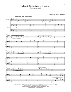 Mia & Sebastian's Theme von Justin Hurwitz (Download) 