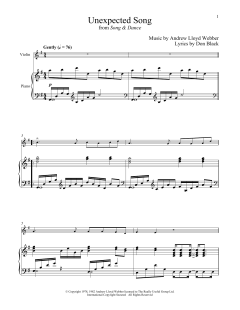 Unexpected Song von Bernadette Peters (Download) 