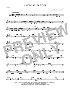 A Moment Like This von Kelly Clarkson (Download) 