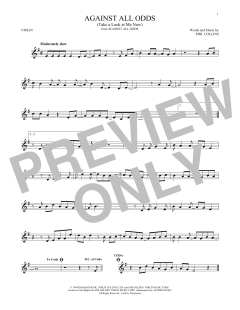 Against All Odds von Phil Collins (Download) 