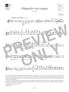 Allegretto non troppo von Mel Bonis (Download) 