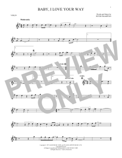 Baby, I Love Your Way von Peter Frampton (Download) 