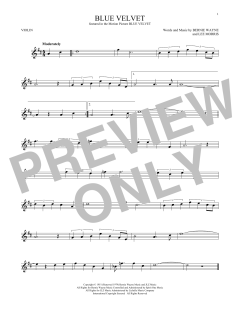 Blue Velvet von Bobby Vinton (Download) 