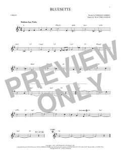 Bluesette von Sarah Vaughn (Download) 