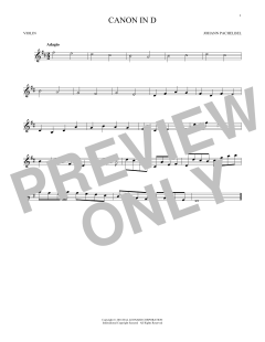 Canon In D von Johann Pachelbel (Download) 