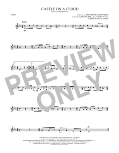 Castle On A Cloud von Alain Boublil (Download) 