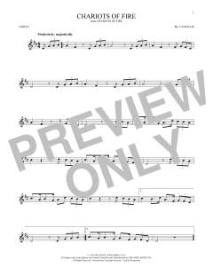 Chariots Of Fire von Vangelis (Download) 