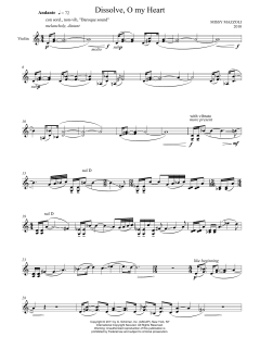 Dissolve, O My Heart von Missy Mazzoli (Download) 
