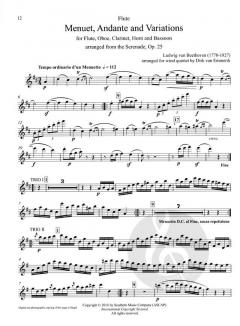 22 Woodwind Quintets für Holzbläser Quintett (Einzelstimme) im Alle Noten Shop kaufen - SMC-B208FL
