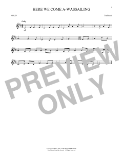Here We Come A-Wassailing von Traditional (Download) 