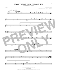 I Don't Know How To Love Him von Helen Reddy (Download) 