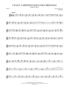 I Want A Hippopotamus For Christmas von Gayla Peevey (Download) 