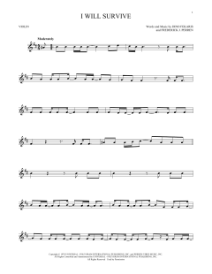I Will Survive von Gloria Gaynor (Download) 
