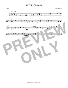 Loch Lomond von Scottish Folksong (Download) 