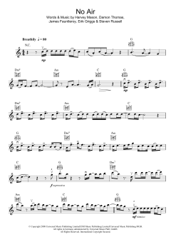 No Air von Jordin Sparks (Download) 