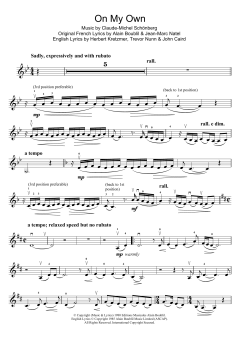 On My Own von John Caird (Download) 