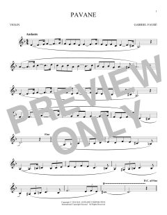 Pavane von Gabriel Fauré (Download) 