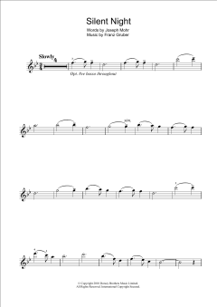 Silent Night von Joseph Franz Mohr (Download) 