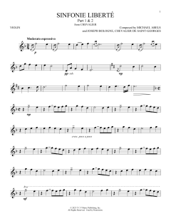 Sinfonie Liberté Part 1 & 2 von Joseph Bologne (Download) 
