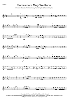 Somewhere Only We Know von Keane (Download) 