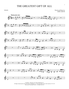 The Greatest Gift Of All von John Jarvis (Download) 