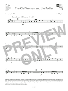 The Old Woman and the Pedlar von Trad. English (Download) 