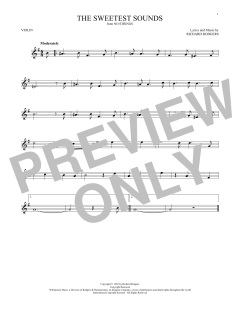 The Sweetest Sounds von Richard Rodgers (Download) 