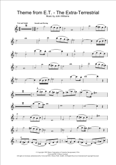 Theme from E.T. - The Extra-Terrestrial von John Williams (Download) 