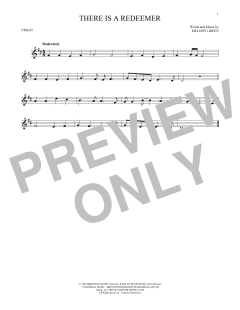 There Is A Redeemer von Keith Green (Download) 