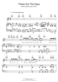 These Are The Days von Jamie Cullum (Download) 