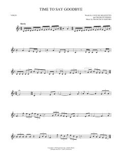 Time To Say Goodbye von Frank Peterson (Download) 
