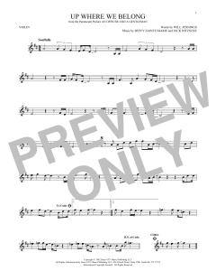 Up Where We Belong von Jack Nitzche (Download) 
