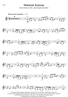Warwick Avenue von Duffy (Download) 