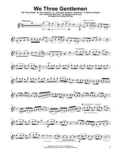 We Three Gentlemen von Lindsey Stirling (Download) 