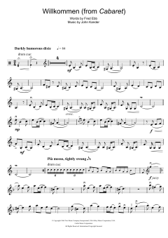 Willkommen von Fred Ebb (Download) 