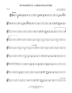 Wonderful Christmastime von Paul McCartney (Download) 