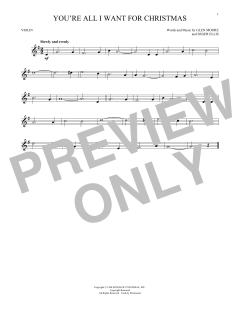 You're All I Want For Christmas von Frank Gallagher (Download) 