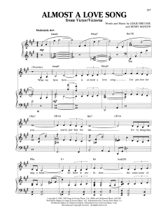 Almost A Love Song von Henry Mancini (Download) 