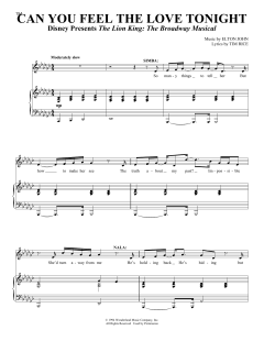 Can You Feel The Love Tonight von Elton John (Download) 