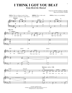 I Think I Got You Beat von Jeanine Tesori (Download) 